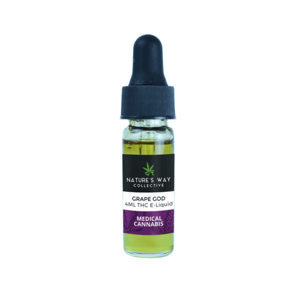 THC E-Liquid Grape God 4ml